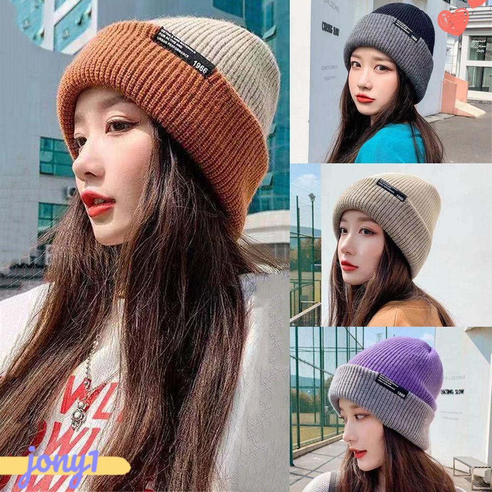 Mũ Len Dày Hai Mặt Giữ Ấm Chống Tuổi Tác Cho Nam Nữ