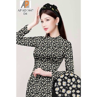 Vải may áo dài cúc họa mi
