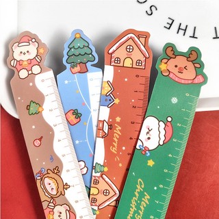 Thước Kẻ Dẻo Giáng Sinh 15cm