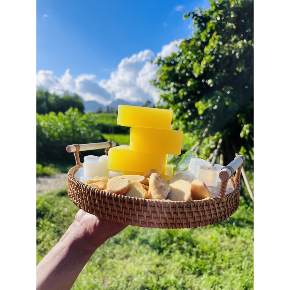 Xà bông gừng kháng khuẩn, ấm áp