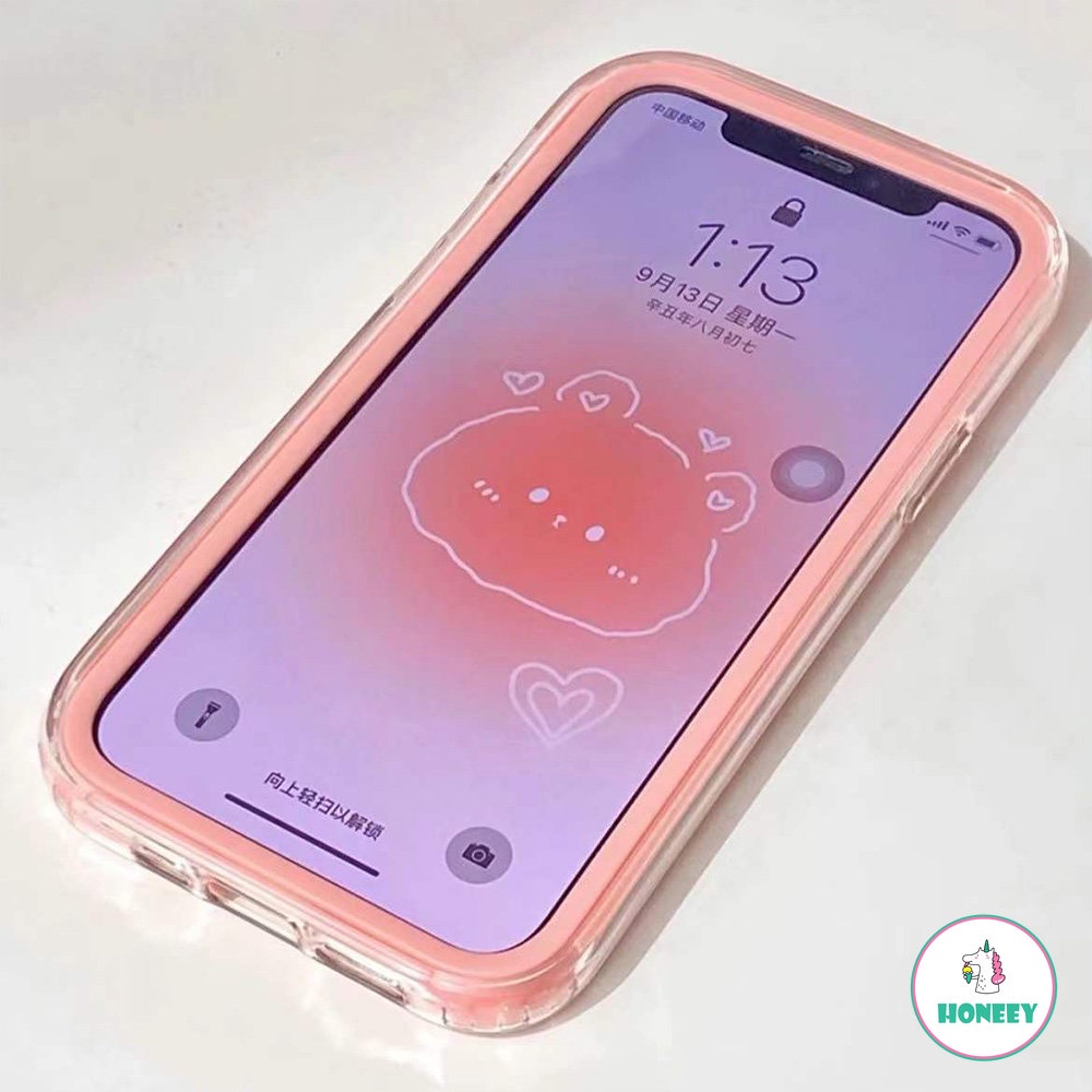 Ốp Điện Thoại TPU Mềm Trong Suốt Viền Tháo Rời 3 Trong 1 Cho iPhone 11 13 12 Pro Max X XS XR 7 8 Plus