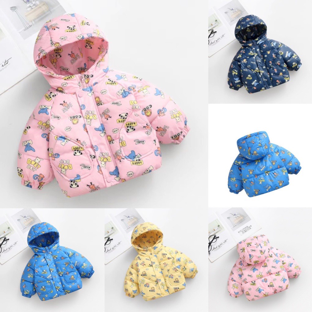Áo khoác phao quảng châu cho bé 1-5 tuổi- áo khoác phao siêu nhẹ quảng châu cao cấp cho bé trai và bé gái