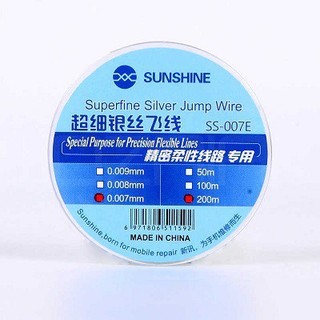 Cuộn dây đồng câu dây Sunshine SS-007E (0.007mm*200M)