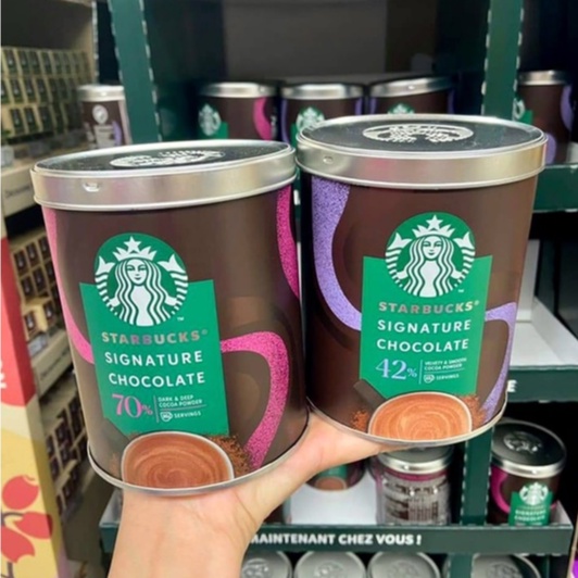 Bột Socola Starbuck 300GR - Chocolate Starbucks 70% Cacao, 42% Ca Cao