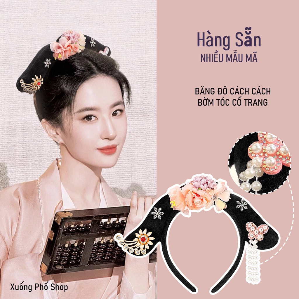 Băng đô, Cài tóc cách cách- nương nương, cổ trang #CT01