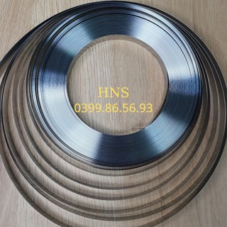 Đai treo inox bản rộng 10mm,12mm, đầu khóa đai treo inox, đai treo thiết bị, cuộn dây đai inox