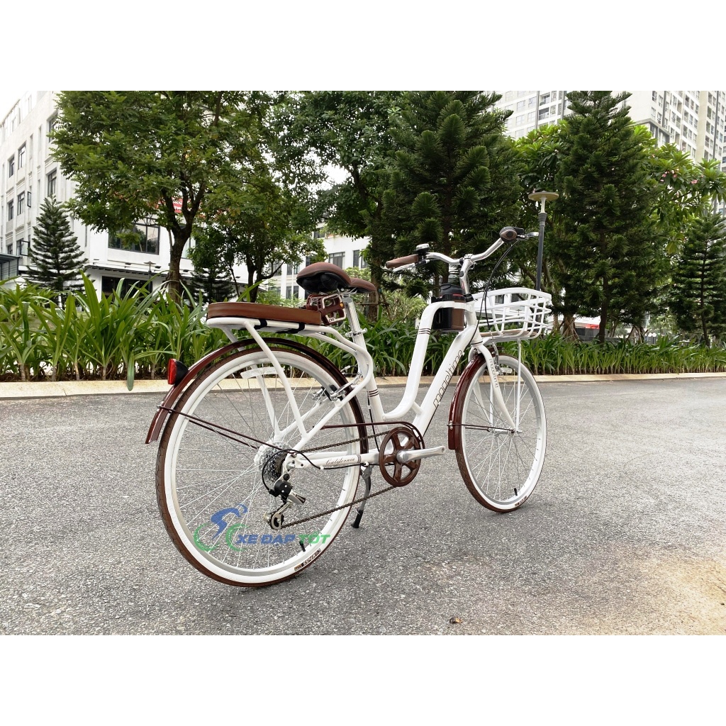 Xe Đạp Nữ CALIFORNIA Cacao Màu Ngẫu Nhiên