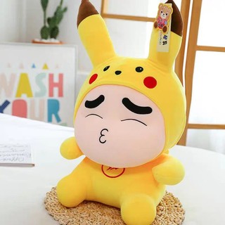 (35cm) Gấu bông Shin cosplay Pikachu