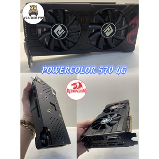 Vga Powercolor RX 570 4g full cổng