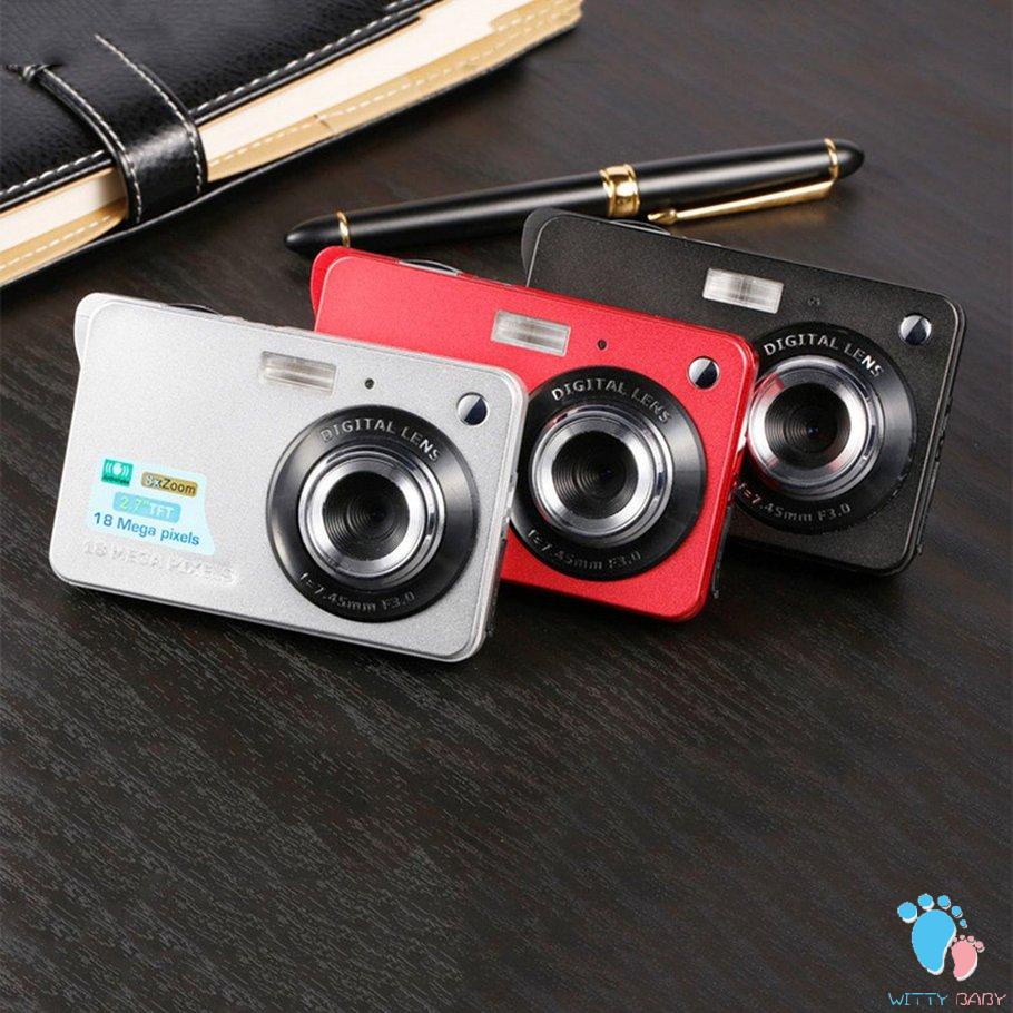 2.7 Inch TFT LCD Display 18MP 720P 8x Zoom HD Digital Camera Anti-Shake Camcorder Videos CMOS Micro Camera Children Gift