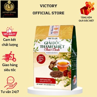 Trà giải độc thanh nhiệt thái bình phú hưng ap hộp 25 x 5gr