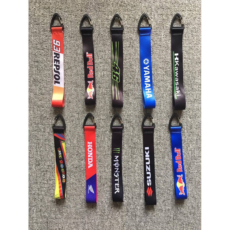 > Móc khoá vải xe máy