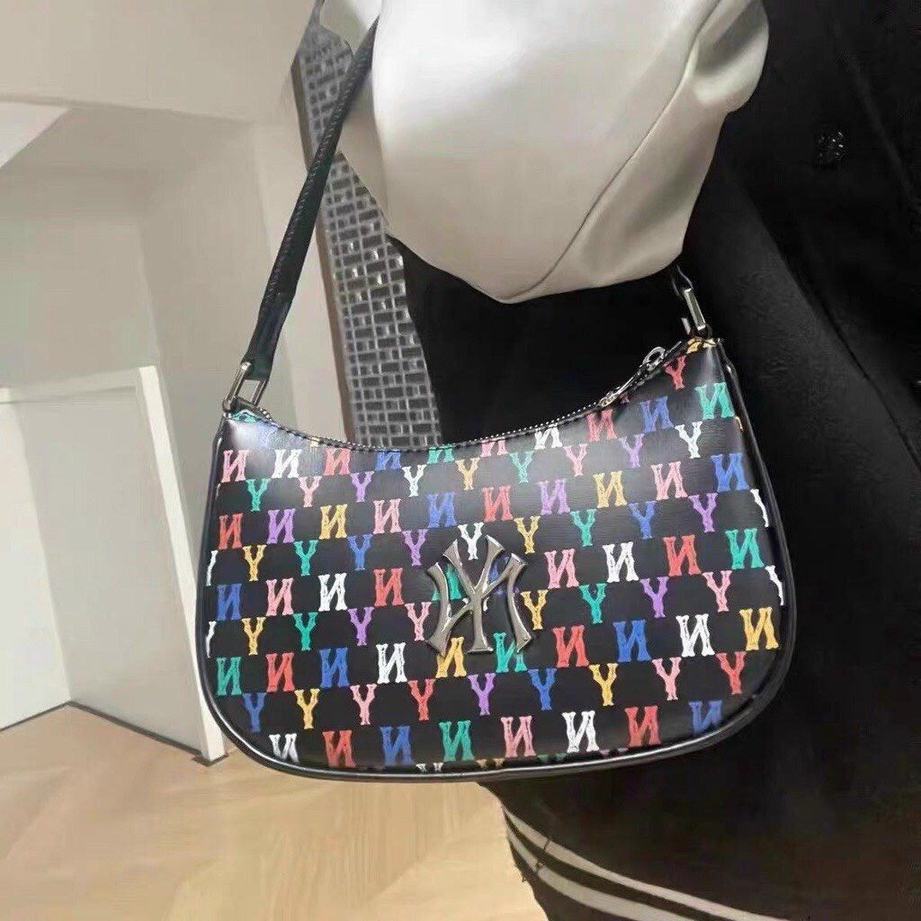 (Chuẩn Hãng) Túi kẹp nách nữ MLB NY Hàn Quốc Hot Hit Full Tag Code