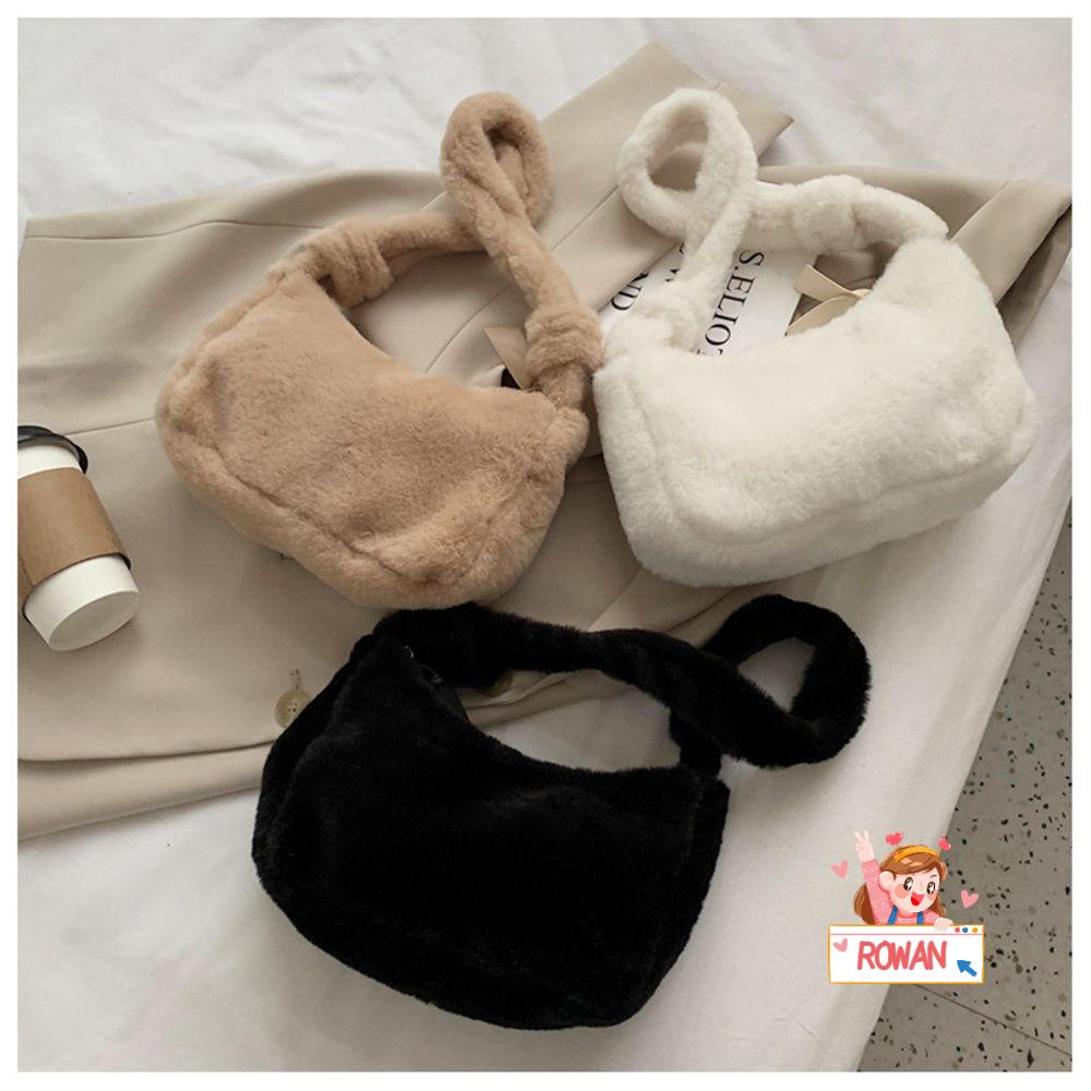 Túi Tote Đeo Vai Phủ Lông Thời Trang Sành Điệu