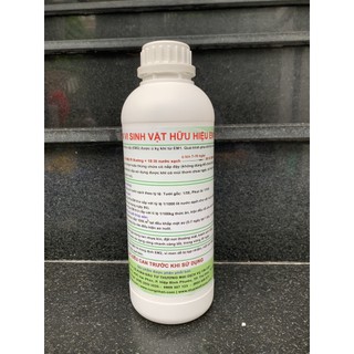 Sản Phẩm Vi Sinh EM - CHẾ PHẨM SINH HỌC EM GỐC (EM1) CHAI 1 LÍT