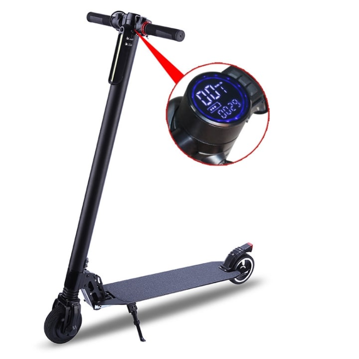 Xe scooter điện cao cấp người lớn có thể gấp gọn đi học, đi làm chịu tải lên tới 120kg