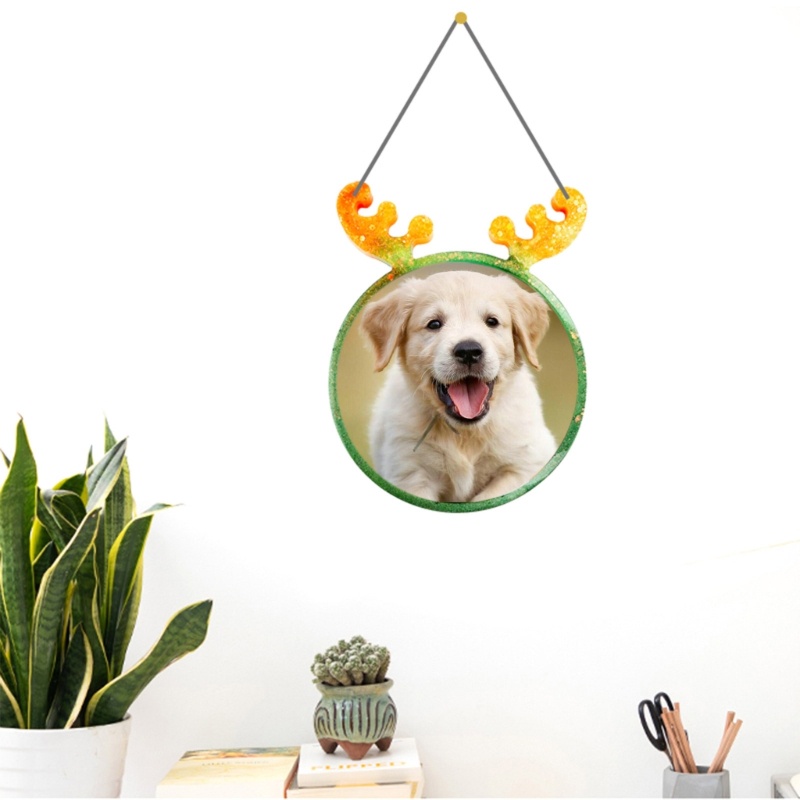 Khuôn Silicon Làm Khung Ảnh Hình Hươu / Mèo Dễ Thương Trang Trí Nhà Cửa DIY