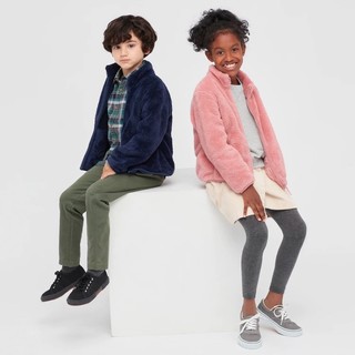 Áo khoác lông cừu trẻ em Uniqlo Kids