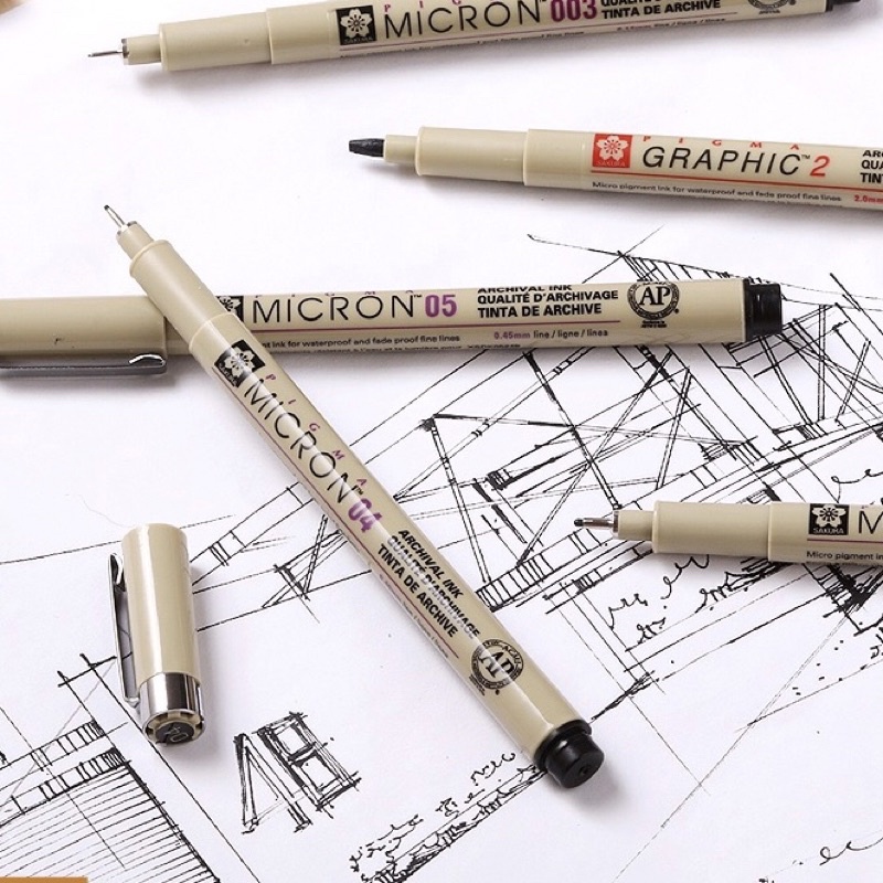 Bút line kháng nước Sakura Pigma Micron Nhật Bản