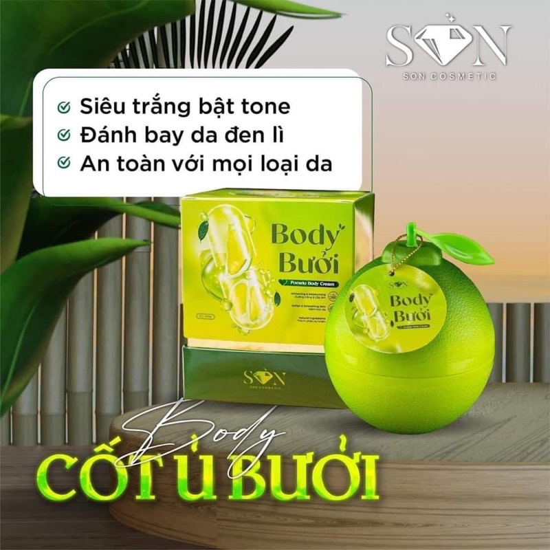 Combo Kem Body Bưởi Ủ Cốt Bưởi Ủ Trắng Da Toàn thân