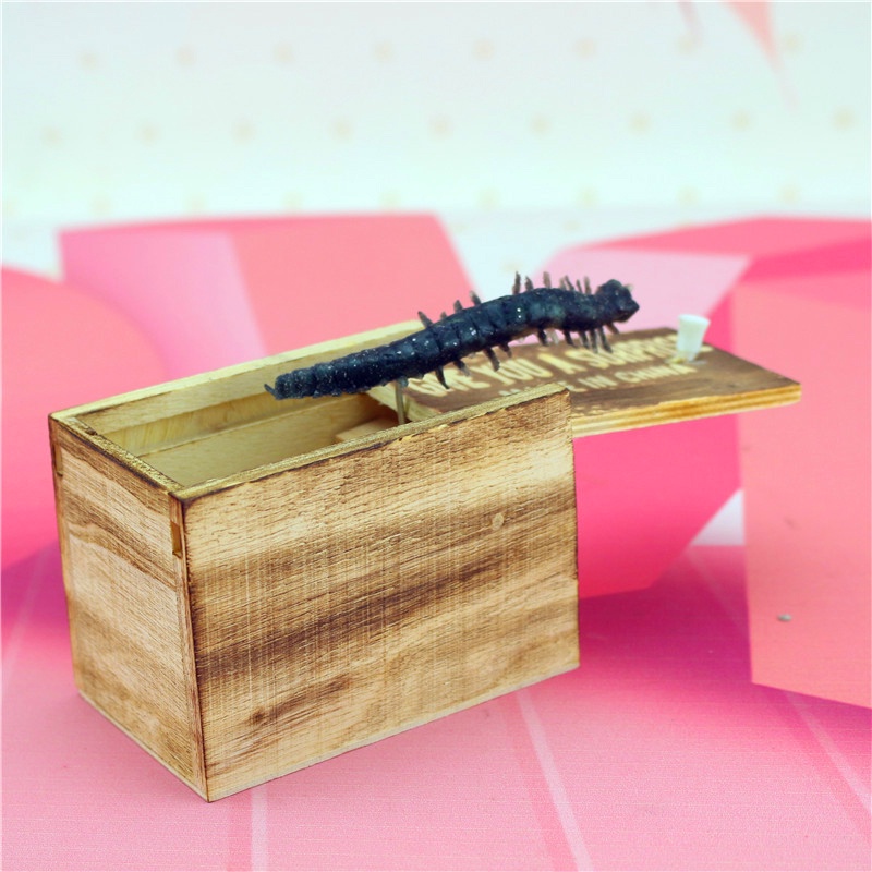 Hộp Gỗ Biến Ra Con Vật ngẫu nhiên, Đồ Chơi Troll Vui Nhộn, Hù Dọa Ngày Halloween, Sáng Tạo, Thông Minh Cho Bé