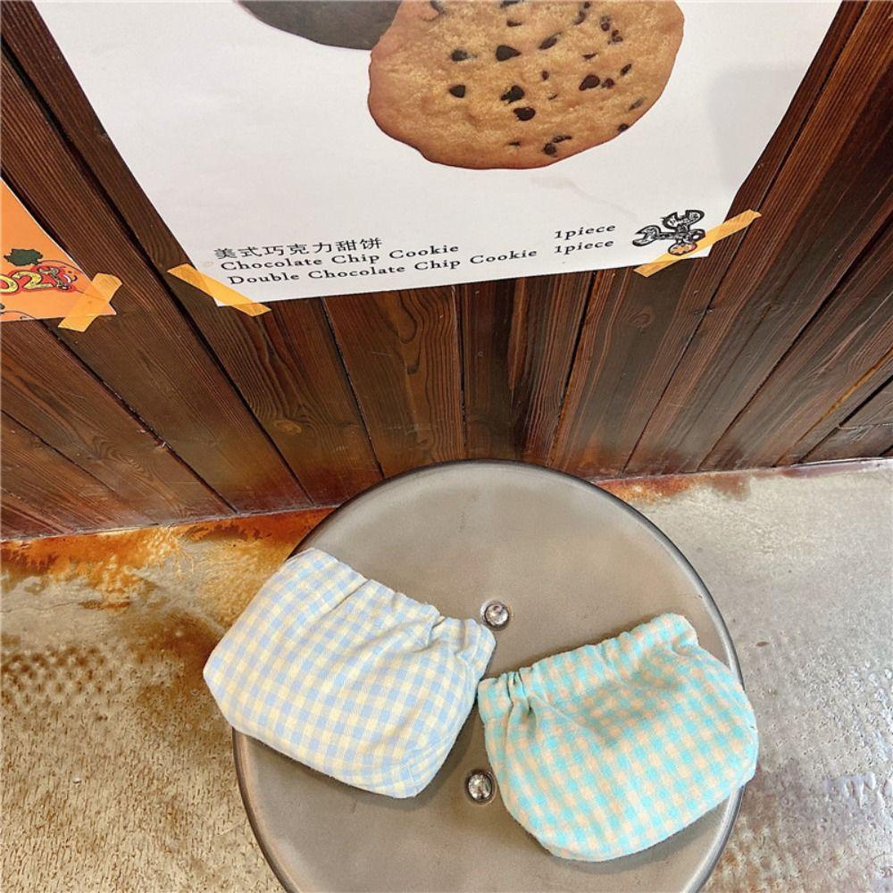 Mocho Túi Đựng Tiền Xu / Dây Cáp Dữ Liệu Tự Đóng Họa Tiết Lá Mùa Xuân Đơn Giản Cho Nữ