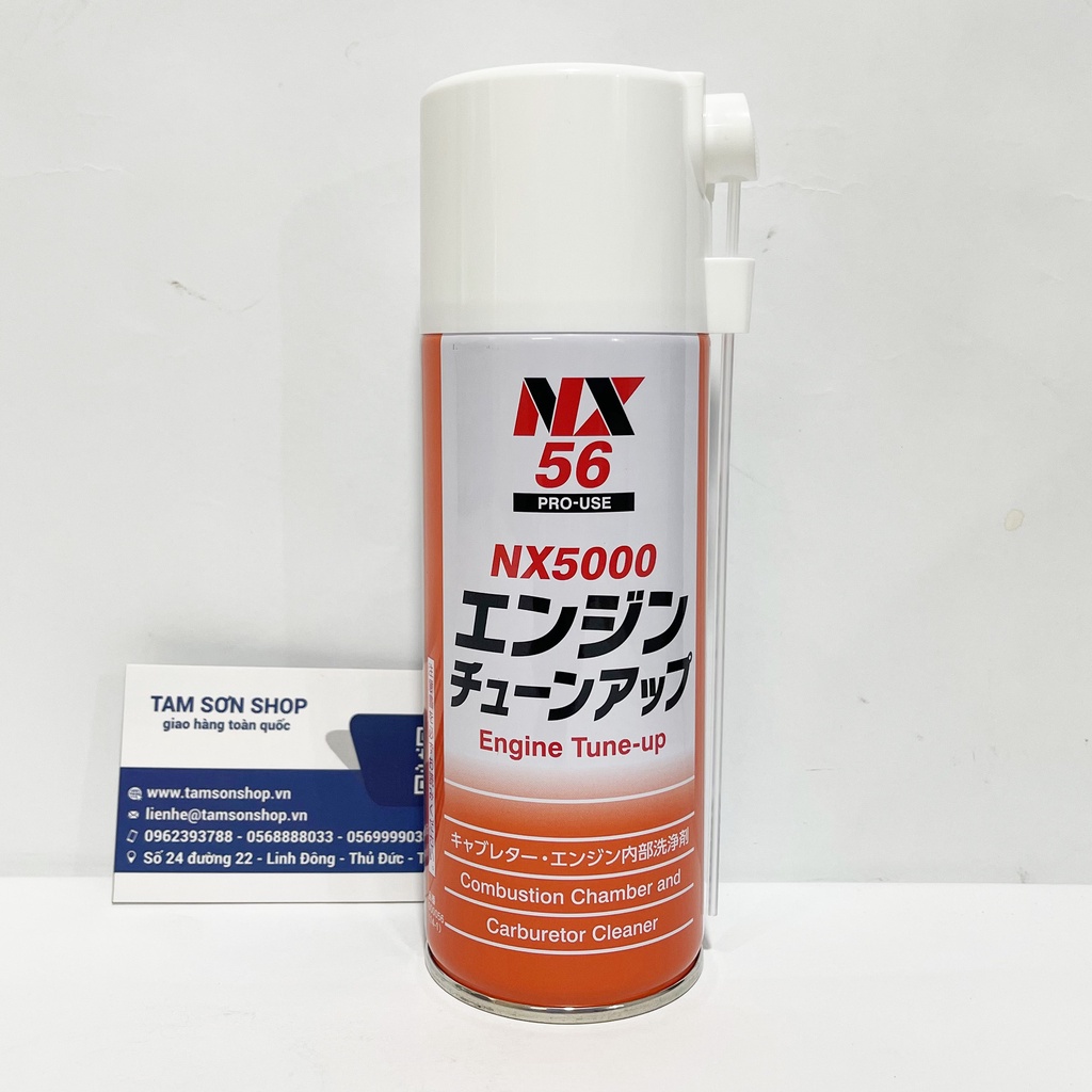 NX5000 NX56 Nhật Bản vệ sinh buồng đốt động cơ, bộ chế hòa khí. Chất tẩy rửa làm sạch