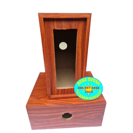 GIÁ 2 CÁI VỎ KÈM TRẠM LOA - VỎ TRÉP RỜI KÍCH THƯỚC 33X15.5X27CM - GÕ ÉP DÁN DECAL