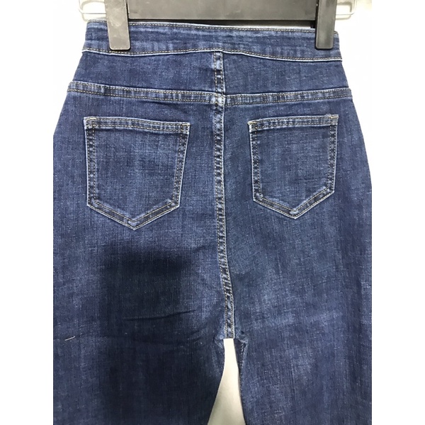 QUẦN JEANS ÔM CẠP SIÊU CAO co giãn tốt- hình shop chụp thật