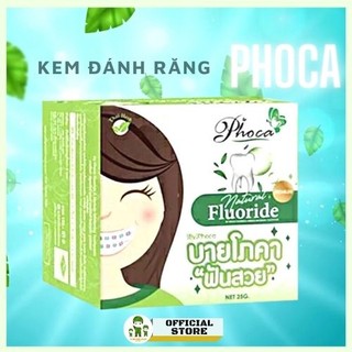 Kem trắng răng, thơm miệng Phoca by ThaiLan 25g