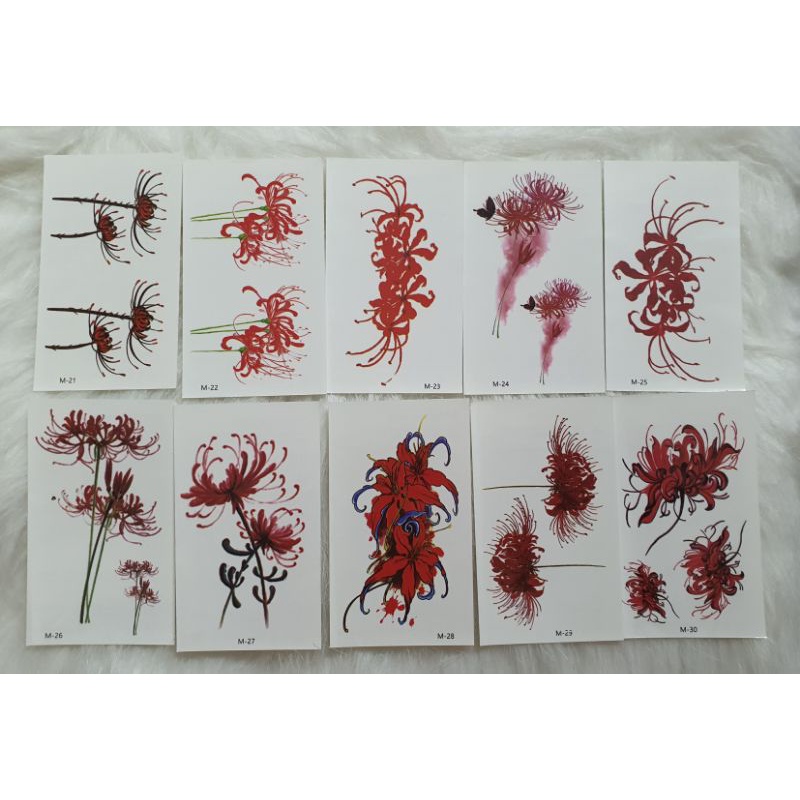 Combo miếng dán hình xăm trên cơ thể