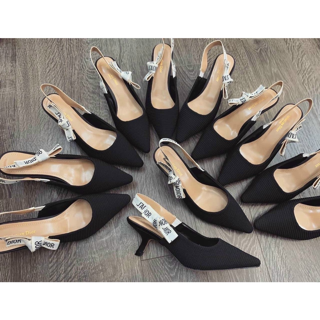 Dép cao gót sandal ĐI Ô gót 5cm,9cm hàng loại 1 nét căng. FULLBOX BILL