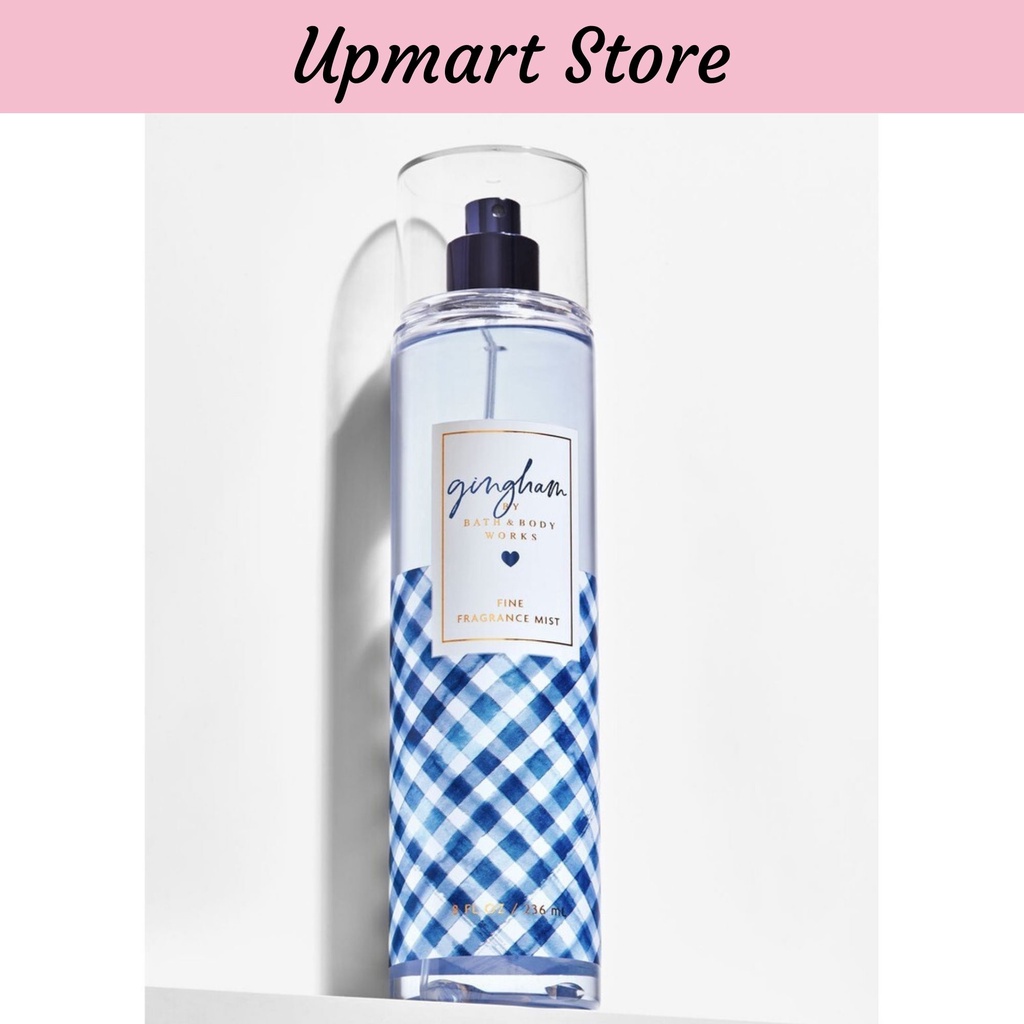 Xịt thơm body mist - Bath And Body Works Gingham 236ml