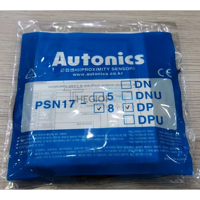 Cảm biến từ vuông 17  PSN17-8DP, PSN17-8DN, PSN17-5DN, PDN17-5DP Autonics - PSN17-8DN2