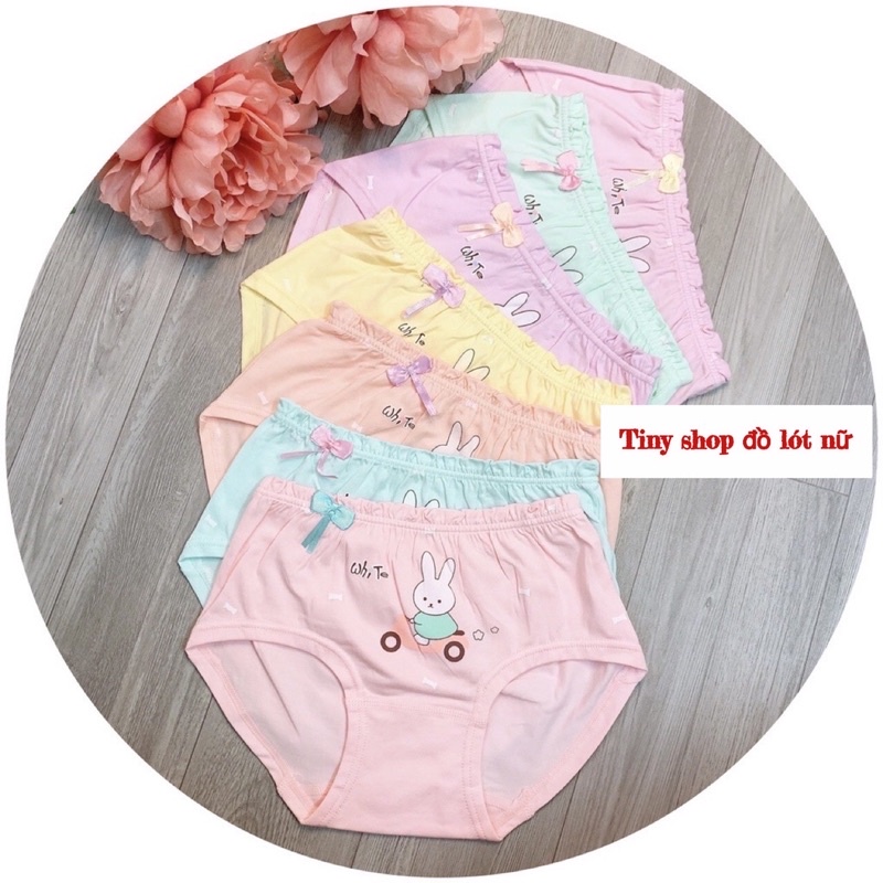 Quần chíp bé gái,  100% cotton co giãn đàn hồi tốt, thông thoáng thấm hút mồ hồi TE2