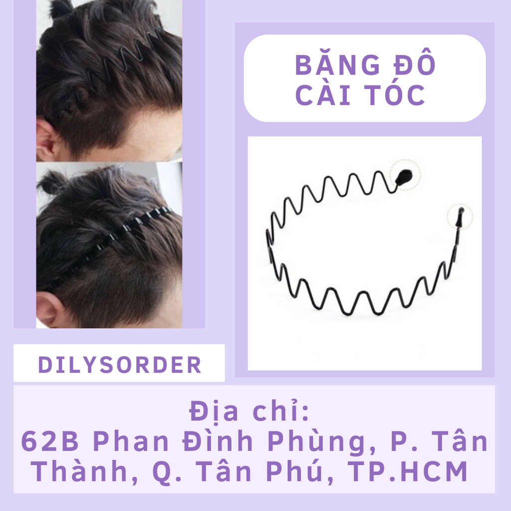 Băng Đô Cài Tóc Kim Loại Lượn Sóng Băng Đô Lượn Sóng Cài Tóc Lượn Sóng Băng Đô Kim Loại Lớp phủ kim loại