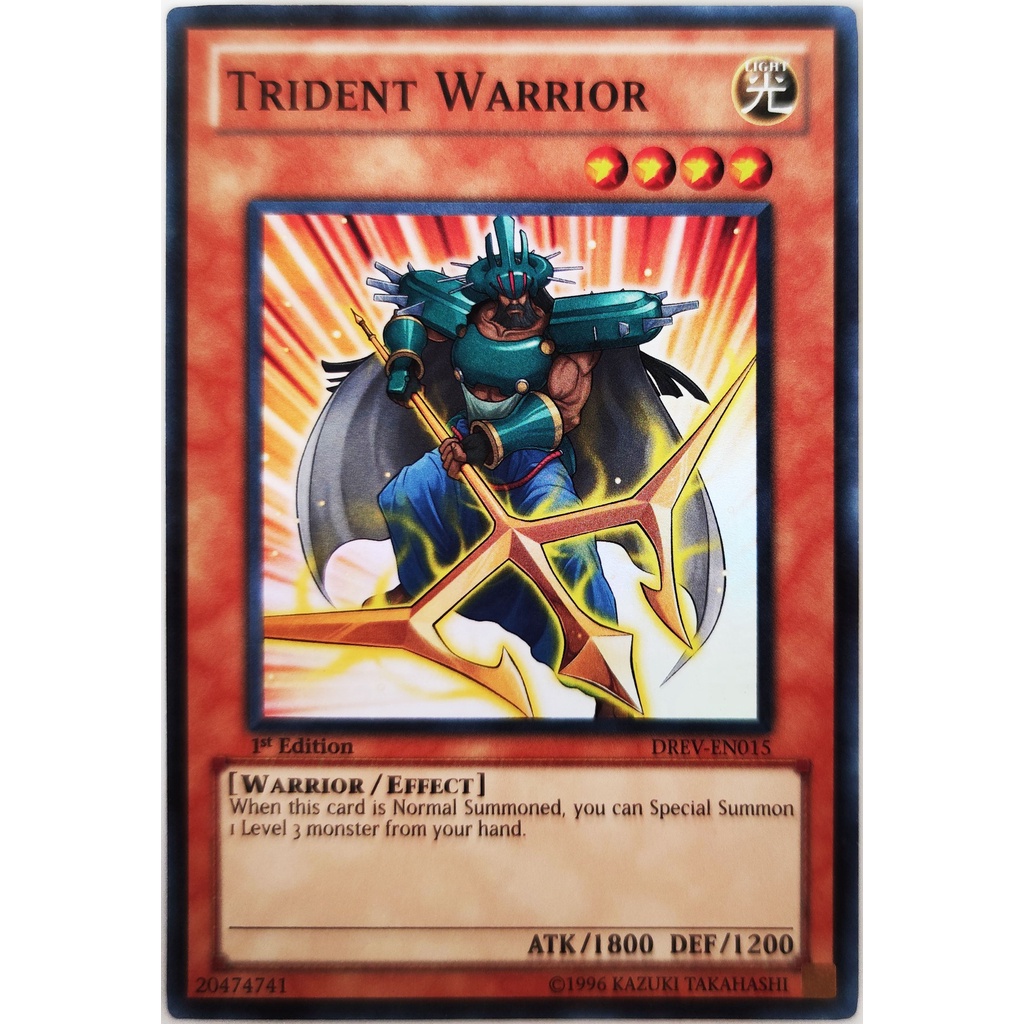 [Thẻ Yugioh] Trident Warrior |EN| Super Rare