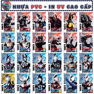 31 Card Ultraman Dimension - Thẻ Bài Ultraman Chất Liệu nhựa PVC cao cấp