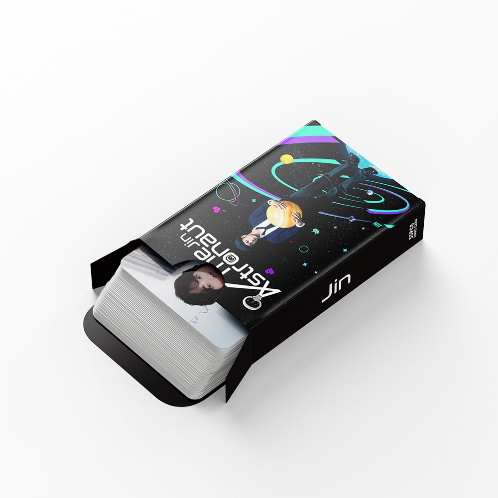 BTS JIN Album The Astronaut JUNGKOOK Me Myself Photocard Bangtan DALMAJUNG 2022 & DECO KIT JHOPE Album Lomo Card