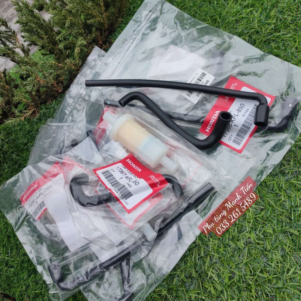 Xá xị + 2 ống dây wave Thái 110 chính hãng