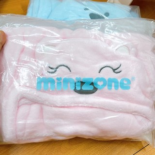 Chăn choàng ủ MINIZONE mùa đông loại dày cho bé