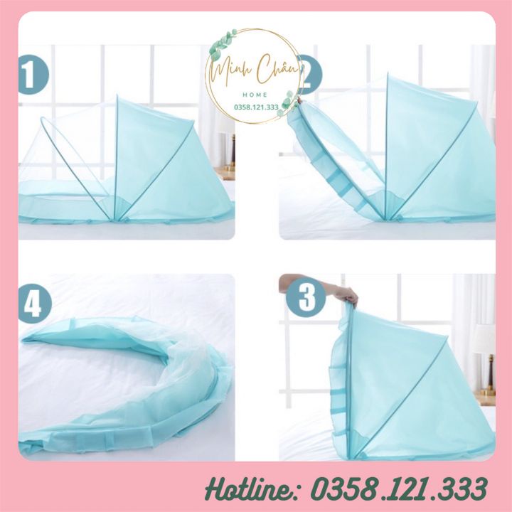 Màn Chụp Trẻ Em Thế Hệ Đáy Tròn Mẫu Trơn Đẹp Mắt