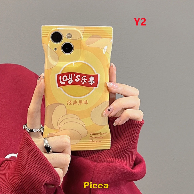 Ốp Điện Thoại Dẻo Họa Tiết Khoai Tây Chiên Cho IPhone 11 Pro Max XR 7plus 8 12 14 13 Pro Max 7 6 6s 14 Plus X Xs Max SE 2020