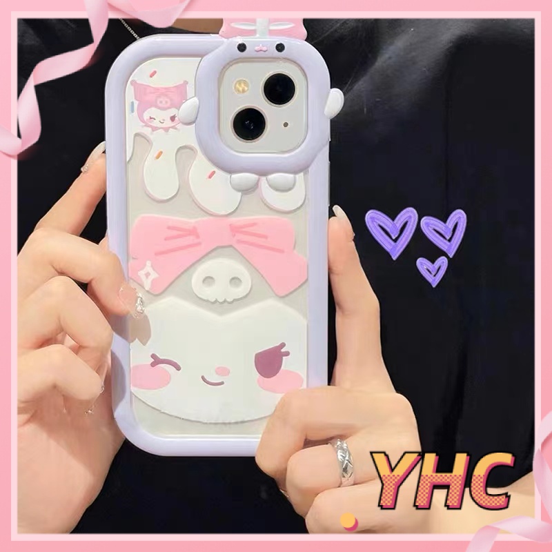 Ốp Điện Thoại Họa Tiết Quái Vật Nhỏ Dễ Thương Cho iPhone XR 11 13 12 14 Pro Max 7 8 6 6s 14 plus X XS Max-5030
