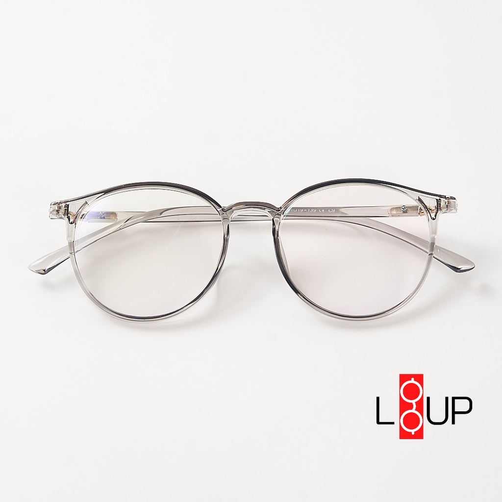 Gọng kính cận mắt tròn nam nữ nhựa dẻo nhiều màu Liup Eyewear, form dễ đeo, mã 513 có thể thay mắt cận loạn