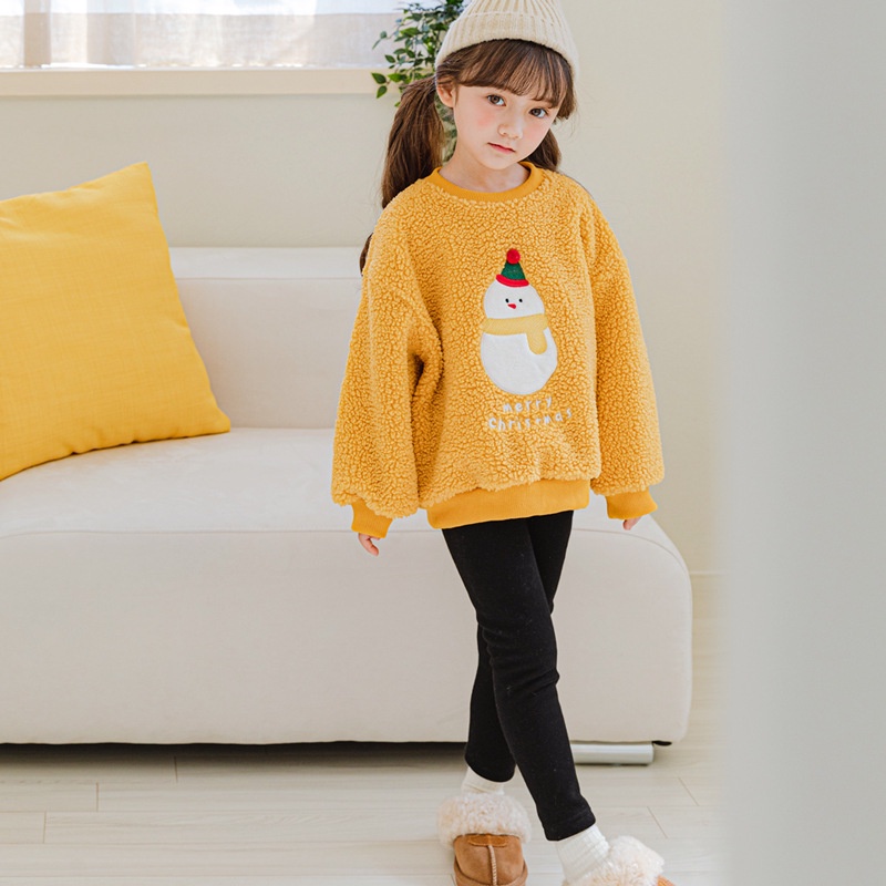 Quần legging lót lông Bebezoo trơn nhiều màu BEB4LG101