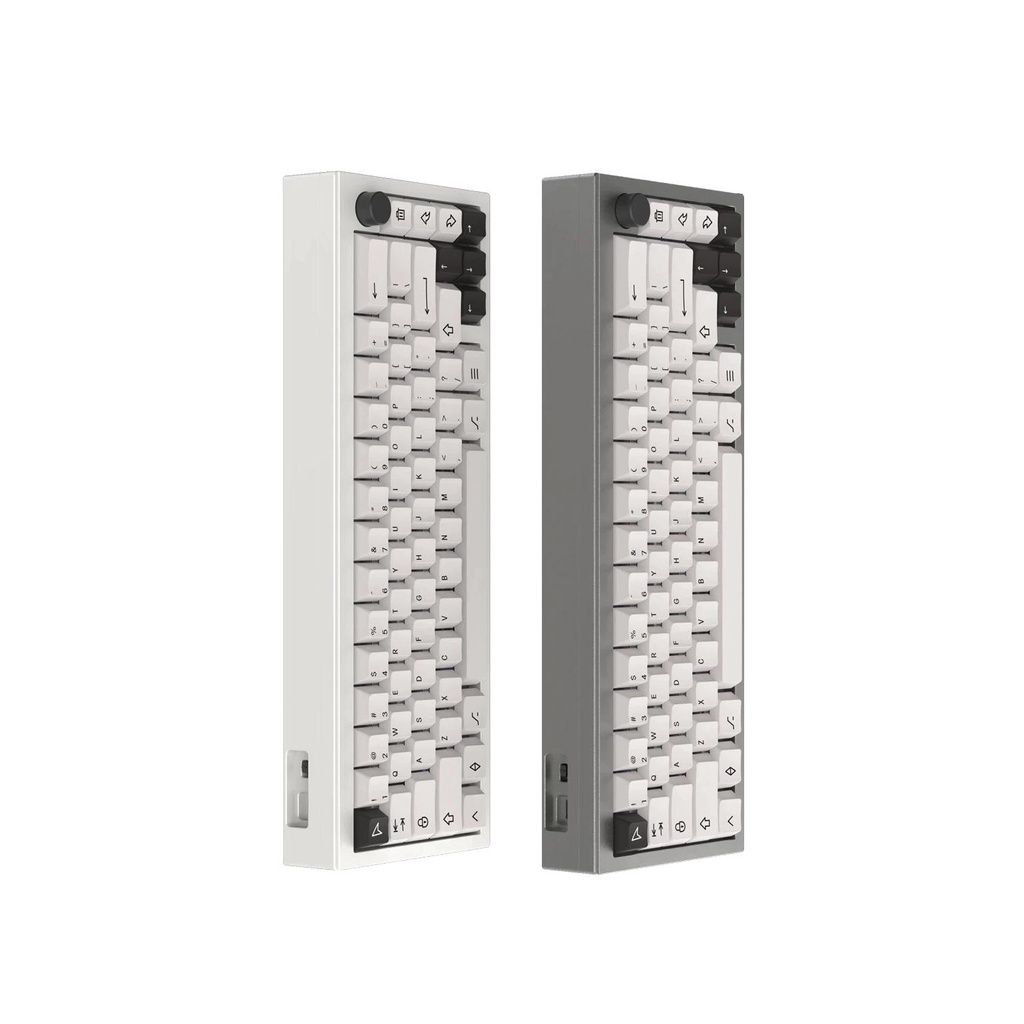 Kit bàn phím cơ không dây kit V65 vỏ nhôm Dual Mode QMK VIA Mạch xuôi có hotswap