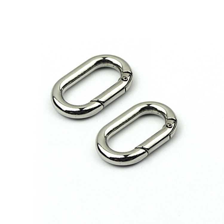 Set 2 Cái Càng Cua Hình Oval Cho Dây Đeo Túi Xách P2113