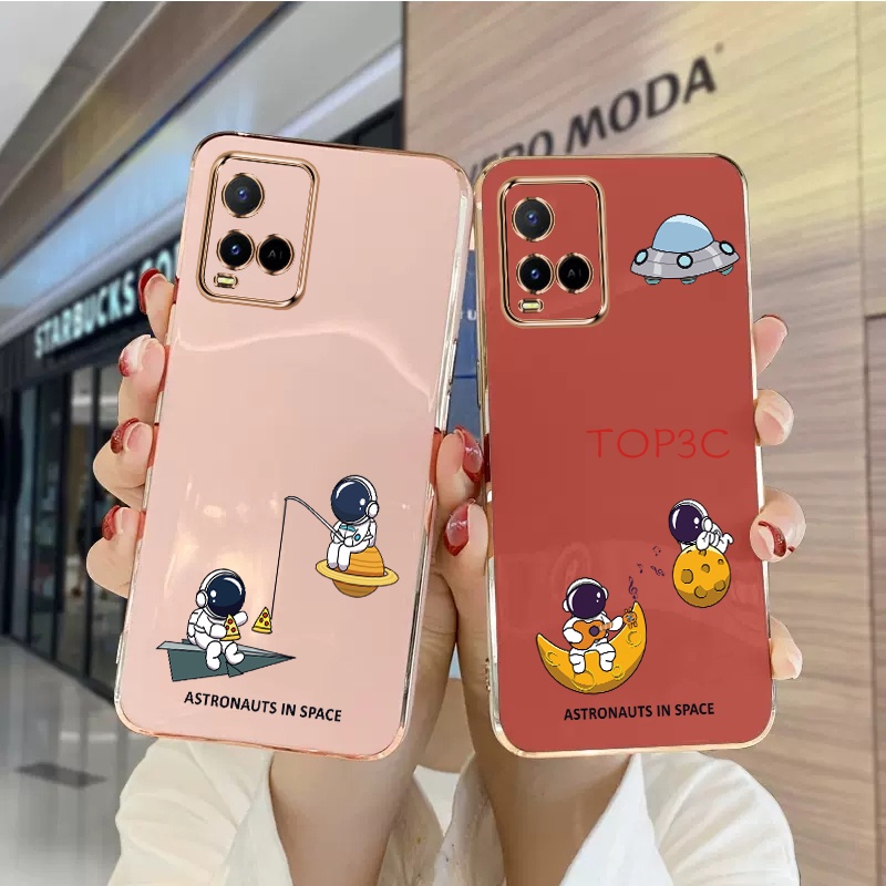 Ốp lưng Vivo Y33S Y21 Ốp Điện Thoại Họa Tiết Nasa Cho Vivo Y21 Y21S Y33S t1x Y20 Y12S Y12A Y20S G Y16 Y15S Y01 Y01A Y12 Y11 U10 Y02S Y17 Y15 Y22 Y22s XQ