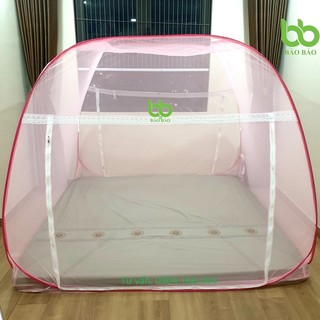Mùng chụp tự bung đỉnh rộng 1.8m x 2.0m loại 1 cửa BẢO BẢO